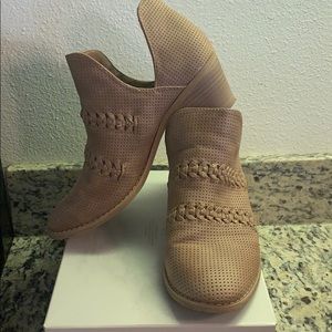Tan Ankle Booties